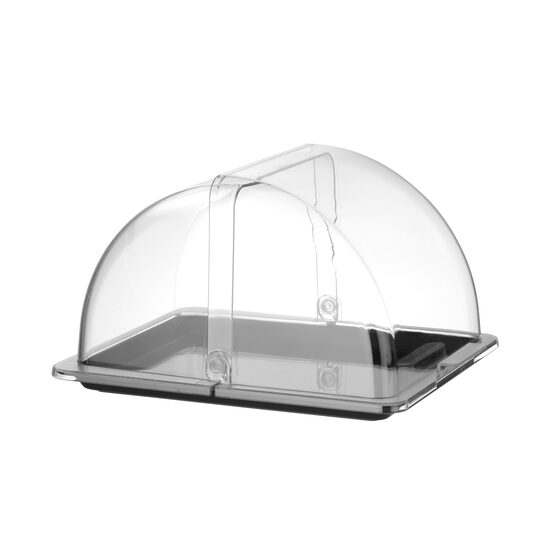 Display Roll-top , HENDI, GN 1/2, Negru, 325x265mm