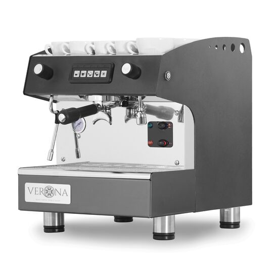 Espressor Romeo, 1 grup, automat, HENDI, Espressor VERONA ROMEO, 1 grup, automat, 230V/1800W, 375x530x(H)485mm