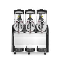 Aparat granita triplu Arktic, 1080w, negru, capacitate 3x12L, -2 pana la 10 grade,515x670x(h)810mm