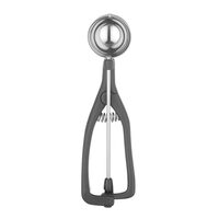 Lingura de inghetata pentru stangaci 1/36, negru, ⌀46mm