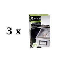 3 x Set 100 pungi vacuum netede 200x300 mm, 2 straturi, 75 microni grosime
