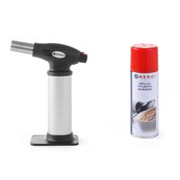 Pachet Arzator Hendi Creme-Brulee plus Rezerva canistra gaz - set de 4 bucati - 200 ml- Hendi