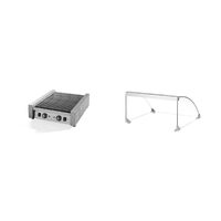 Pachet Grill cu 14 role 230V/1480W, 520x650x(H)176mm plus Cupola de sticla 
