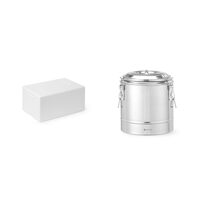 Pachet Cutie termoizolanta 32 lt, interior 500x300x(H)215 mm, exterior 580x380x(H)285 mm, HENDI Smart, spuma polipropilenica plus Termos pentru transport alimente, inox,11 litri, 300x(H)345mm