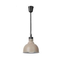 Lampă termică tip cupolă, cu reglare pe înălțime, HENDI, Bej, 230V/250W, ⌀250x(H)207mm