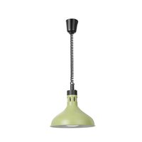 Lampă termică cu ridicare și coborâre, formă de clopot, HENDI, Verde, 230V/250W, ⌀295x(H)207mm