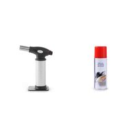 Pachet Arzător Creme-Brulee + Canistră gaz 200ml