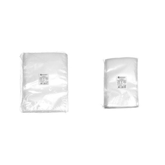 Pungi gofrate 200x300mm (100 buc) + Pungi 150x250mm (100 buc)