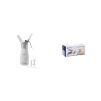 Aparat frișcă Kitchen Line 0.25L + Set 24 cartușe frișcă