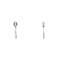 Pachet Set 6 linguri masă inox + Set 6 furculițe inox