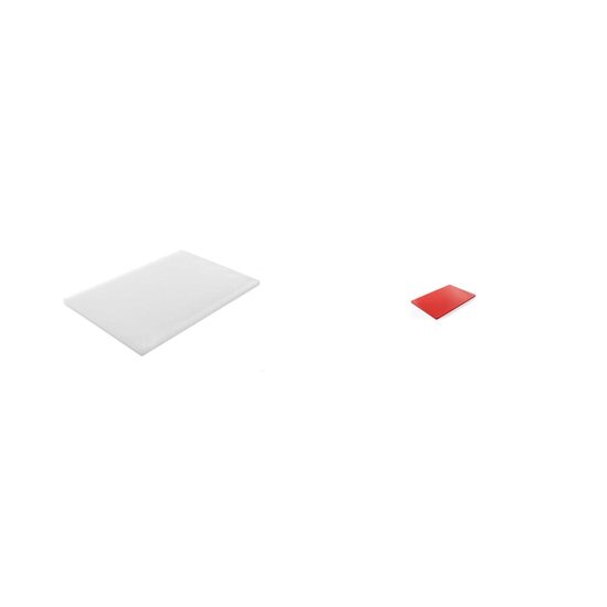 Pachet Tocător alb HACCP 450x300mm + Tocător roșu HACCP