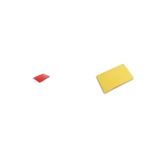 Pachet Tocător roșu HACCP 450x300mm + Tocător galben HACCP