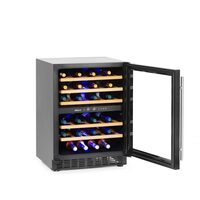 Dulap frigorific pentru vin cu reglare temperatura in 2 zone, 46 sticle,Hendi  133 litri, 220-240V/90W, 595x588x(H)820 mm - Copy