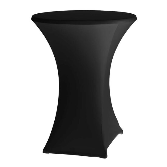 Fata de masa, rotunda ⌀850x(H)1020mm Negru, Hendi
