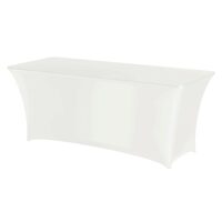 Fata de masa, dreptunghiulara 1830x760x(H)730mm Alb, Hendi