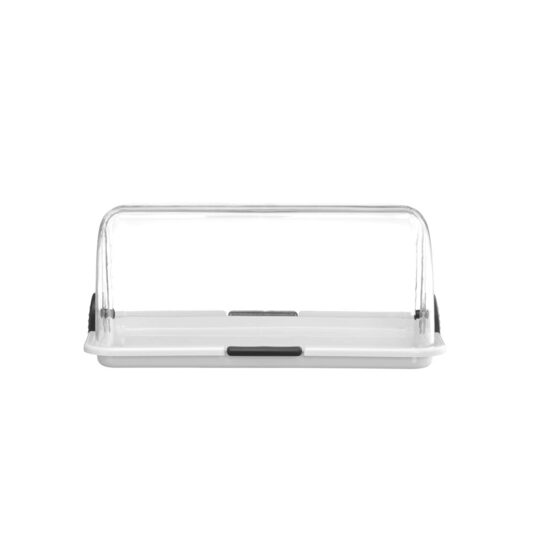 Display Roll-top dublu 380x260x(H)170mm Alb, Hendi