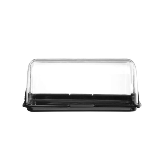 Display Roll-top dublu 380x260x(H)170mm Negru, Hendi