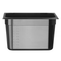 Recipient Gastronom GN 1/2 COOL, HENDI, COOL, GN 1/2, 11,9L, Negru, 325x265x(H)200mm