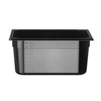 Recipient Gastronom GN 1/2 COOL, HENDI, COOL, GN 1/2, 9L, Negru, 325x265x(H)150mm