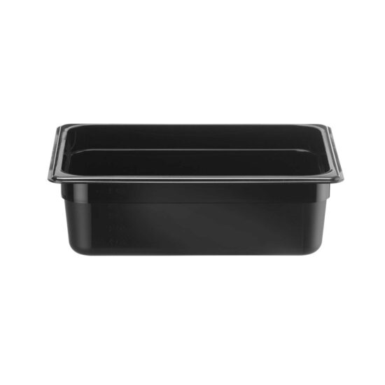 Recipient GN 1/2 325x265x(H)100mm Negru, Hendi