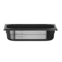 Recipient GN 1/4 COOL 265x163x(H)65mm Negru, Hendi