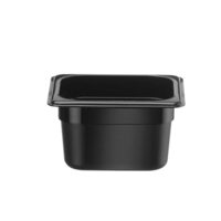 Recipient GN 1/6 175x160x(H)100mm Negru, Hendi