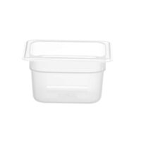 Recipient GN 1/6 175x160x(H)100mm Transparent, Hendi