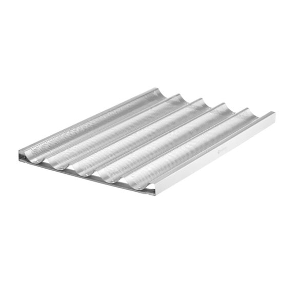 Tava pentru baghete 600x400mm Argintiu cod 808870, Hendi
