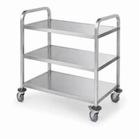 Carucior de servire 745x398x(H)810mm cod 809655, Hendi