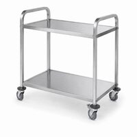 Carucior de servire 745x398x(H)810mm cod 809648, Hendi