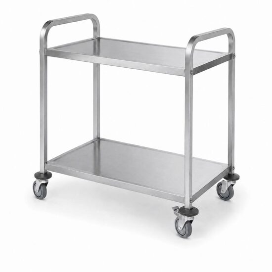 Carucior de servire 745x398x(H)810mm cod 809648, Hendi