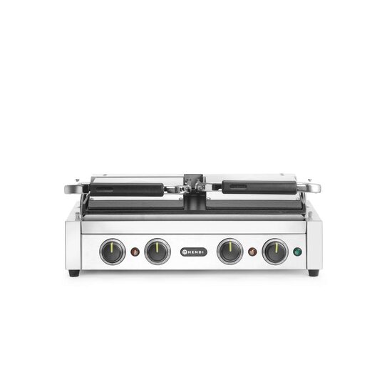 Contact grill, dublu 570x375x(H)216mm, Hendi