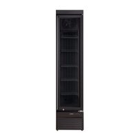 Dulap de congelare, cu usa de sticla SLIM, Arktic, 117L, Negru, 230V/350W, 420x600x(H)1880mm