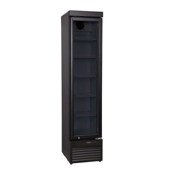 Dulap frigorific de expunere SLIM, Arktic, 157L, Negru, 230V/190W, 420x535x(H)1880mm