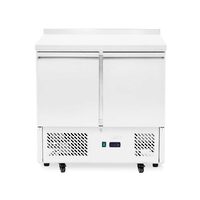 Masă frigorifică cu 2 uși, Arktic, 169L, Argintiu, 230V/220W, 900x700x(H)908mm
