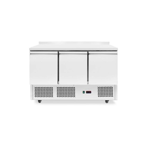 Masă frigorifică, 3 uși, Arktic, 254L, Argintiu, 230V/220W, 1365x700x(H)908mm