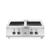 Mașină de gătit cu inducție, 4 zone, HENDI, 2x3.5 kW hobs & 2x5 kW hobs, 400V/17000W, 800x700x(H)311mm