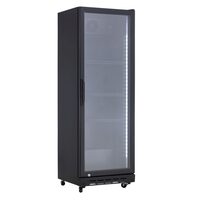 Răcitor de bar cu o singură ușă, Arktic, 3 rafturi, 160L, Negru, 230V/250W, 538x525x(H)1585mm