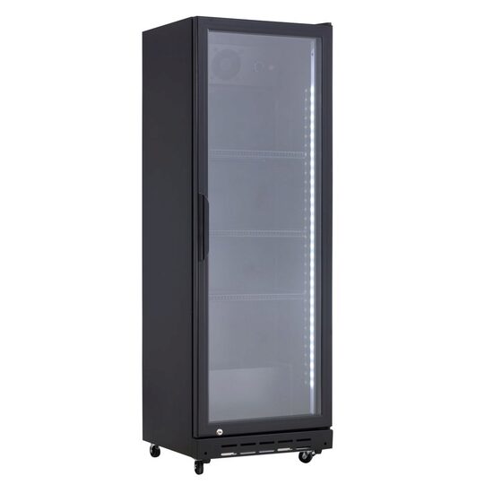 Răcitor de bar cu o singură ușă, Arktic, 3 rafturi, 160L, Negru, 230V/250W, 538x525x(H)1585mm