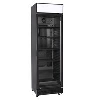 Răcitor de bar cu o ușă, Arktic, Carcasă cu iluminare LED și întrerupător , 274L, Negru, 230V/250W, 600x577x(H)2029mm