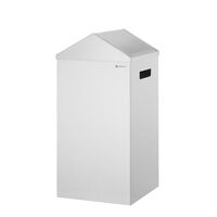 Cos de gunoi, HENDI, 60L, Argintiu, 350x350x(H)600mm