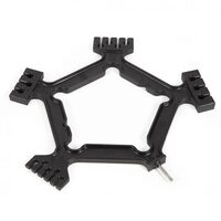 Dispozitiv de curatare pentru gratare Sammic, Sammic, Negru, 254x254x(H)30mm, Diverse