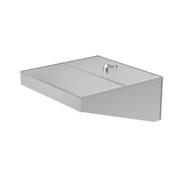 Hota de perete, HENDI, inox,1000×1000×(H)450 mm