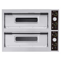 Cuptor pizza BASIC XXL 66 - HENDI - 2 camere - 400V/18000W - 1365 x 955 x (H)745 mm