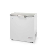 Lada frigorifica profesionala 140 L, interval racire -26 / -18 C, ARKTIC by Hendi, 70 W, corp aluminiu cu izolatie spuma de 70 mm, clasa energetica F, 754x608x845 mm, Clasa energetica F