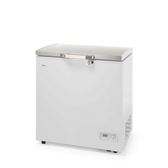 Lada frigorifica profesionala 140 L, interval racire -26 / -18 C, ARKTIC by Hendi, 70 W, corp aluminiu cu izolatie spuma de 70 mm, clasa energetica F, 754x608x845 mm, Clasa energetica F