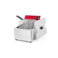 Friteuza electrica profesionala 6 lt, REVOLUTION by Hendi, 3000 W, termostat reglabil 50-190 C, 265x430x(H)290mm