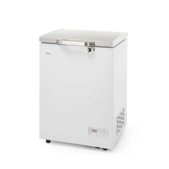 Lada frigorifica profesionala 93 L, interval racire -26 / -18 C, ARKTIC by Hendi, 65 W, corp aluminiu cu izolatie spuma de 70 mm, clasa energetica F, 574x608x845 mm, Clasa energetica F