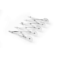 Taietor pentru aluat din otel inoxidabil cu 5 role, 222x56x(h)55 mm