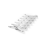 Taietor pentru aluat din otel inoxidabil cu 7 role, 222x80x(h)55 mm